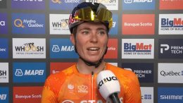 Championnats du Monde - Demi Vollering : «À un moment, je me suis dit 'Oh merde'»