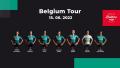 Tour de Belgique  BORA-hansgrohe avec Sam Bennett, Meeus et Van Poppel