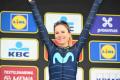 Tour de France Femmes Annemiek van Vleuten avec sa garde rapprochée