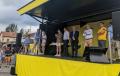 Tour de France Antoine Dupont était présent au départ de la 19e étape