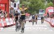 Tour d'Espagne Roglic la 8e étape, Lenny Martinez cède son rouge à Kuss