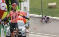 Tour des Alpes Carr la 4e étape, Harper sa terrible chute, Lopez leader