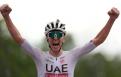 Tour d'Italie Tadej Pogacar la 2e étape, le Rose... et imite Marco Pantani