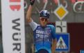 Tour des Alpes Marco Frigo la 3e étape... un gros numéro de 72 km en solo !