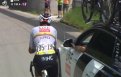 Tour d'Italie Triple vainqueur d'étape, Narvaez abandonne pendant la 19e étape