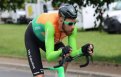 Ronde de l'Oise Jan-Willem van Schip exclu et maîtrisé par les forces de l'ordre