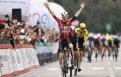 Trois Vallées Varesines Première victoire pro pour Jarno Widar devant Tom Pidcock
